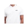Barbour Striped Polo Collar Straight Fit Short Sleeve Polo Shirt Men tops White MML1381WH11