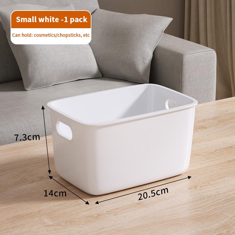 Настольный ящик для хранения, общежитие, мелочи, пластиковый ящик для хранения косметики, ванная комната, кухня, корзина для сортировки и хранения, контейнеры