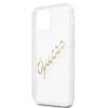 Guess Guhcp12Lktrsvgo Iphone 12 Pro Max 6,7 Transparent Hardcase Vintage Script Gold