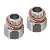 Адаптер 1/8" NPT Материал Алюминиевый сплав Герметичное уплотнение 1/8" NPT внутренняя резьба на M12x1.25 наружная резьба Простота в эксплуатации