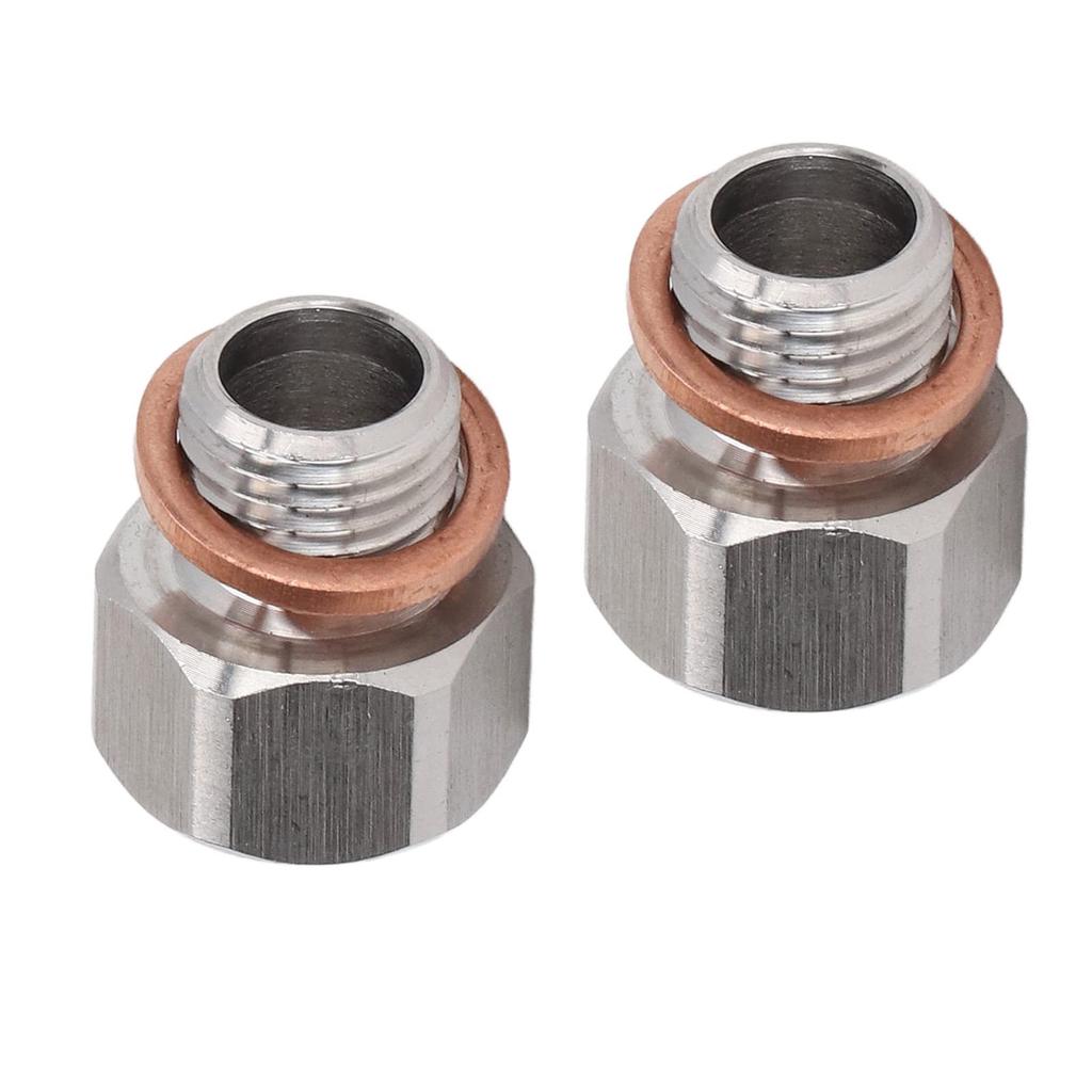 Адаптер 1/8" NPT Материал Алюминиевый сплав Герметичное уплотнение 1/8" NPT внутренняя резьба на M12x1.25 наружная резьба Простота в эксплуатации