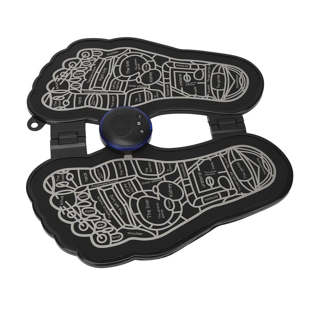 Электрический EMS-массажер для ног, перезаряжаемый массажер для мышц ног, подушка для снятия усталости