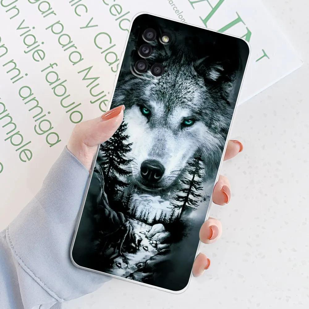 For Samsung Galaxy A31 Case 6.4" Gradient Color Transparent Cases For Samsung A 31 A 3 1 Protective Cover Silicone Back Bumper