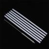 6 шт. Пластиковые прозрачные соломинки многоразовые соломинки с чистящей щеткой 31 см питьевые соломинки для бутылок с водой дорожные стаканы аксессуары