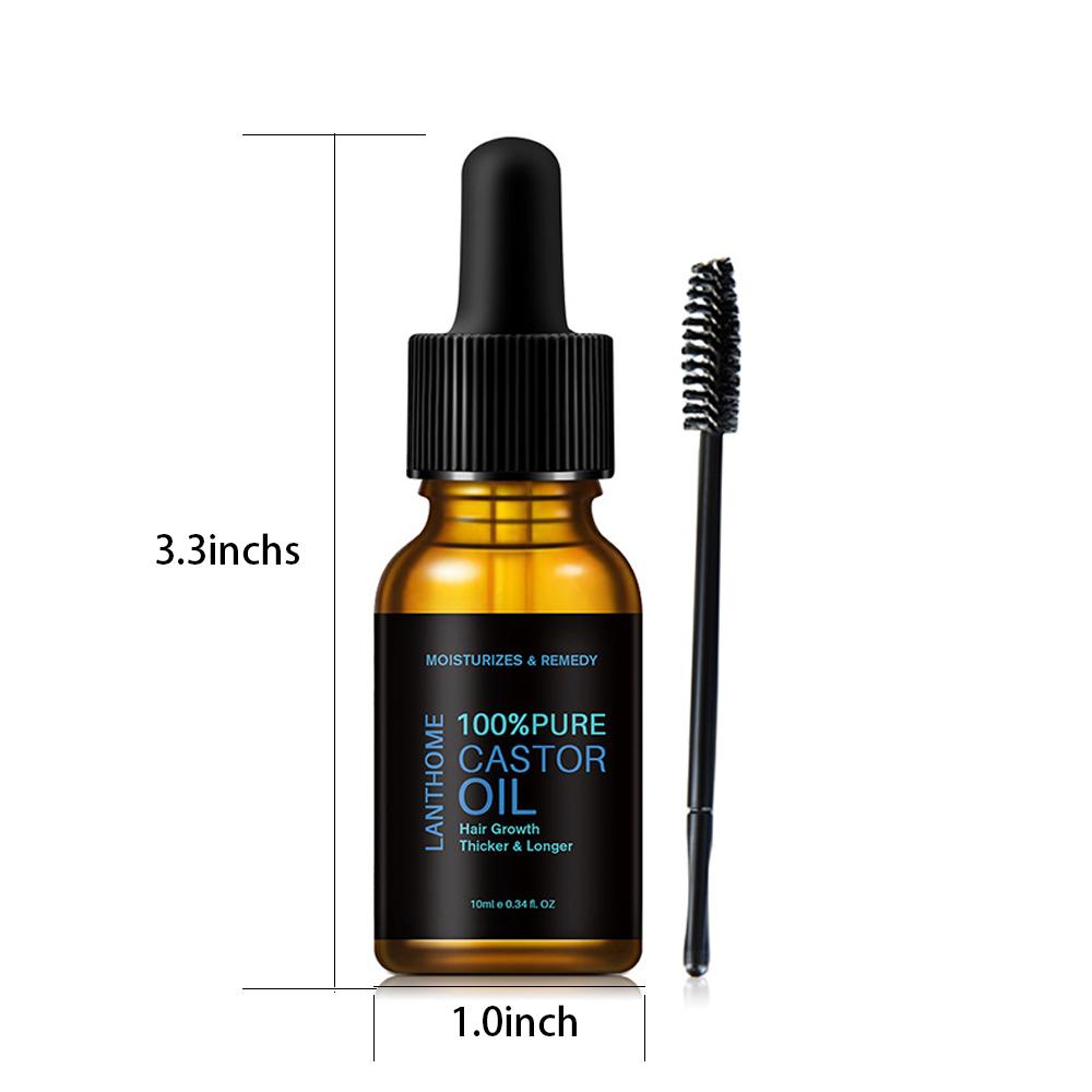 Lanthome Castor oil,10ml,Eyelashes Care ,Hair Care