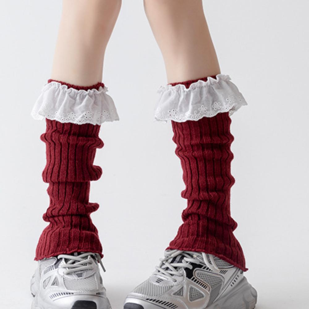 Харадзюку Гетры Y2K Лолита Гетры Осенне-зимние Носки-пузыри для Женщин и Девочек