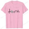 Fashion Heartbeat Football Print Short Sleeve Unisex Women Summer Cool Casual Outdoor T Shirts Tops 2026 Football Fan T Shirts