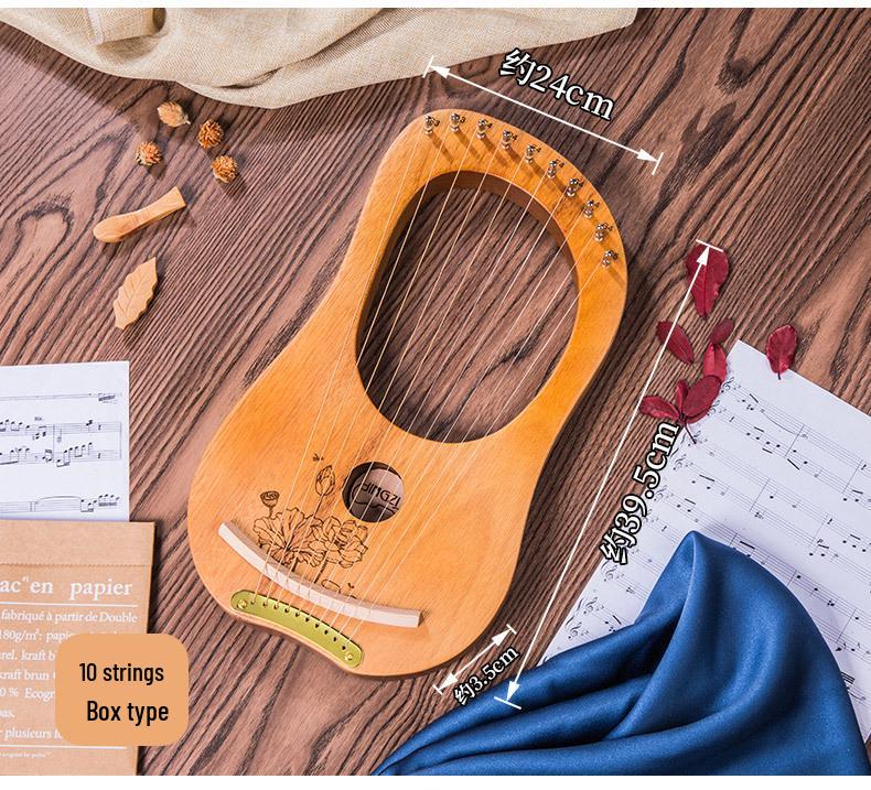 Мини-лира на 19 тонов - Инструмент для начинающих