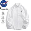 Мужская свободная рубашка с длинным рукавом NASA MARVEL