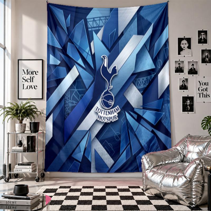 Tottenham Hotspur Wall Tapestry Home Decor Wall Hanging Cloth for Bedroom Living Room Background