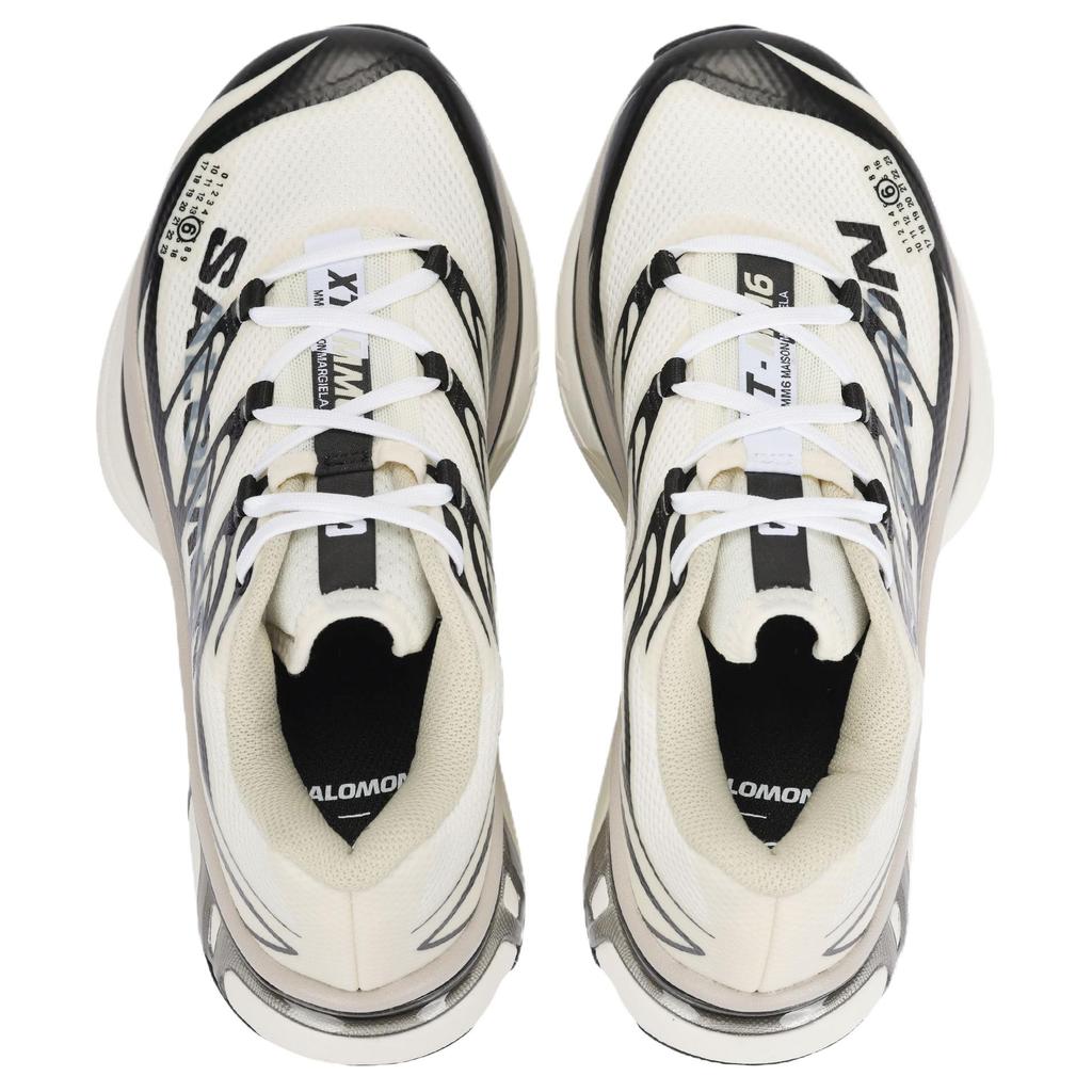MM6 Maison Margiela x Salomon XT-6 Vanilla Ice Black Green Haze Женские кроссовки Белый S59WS0243P6303HB007