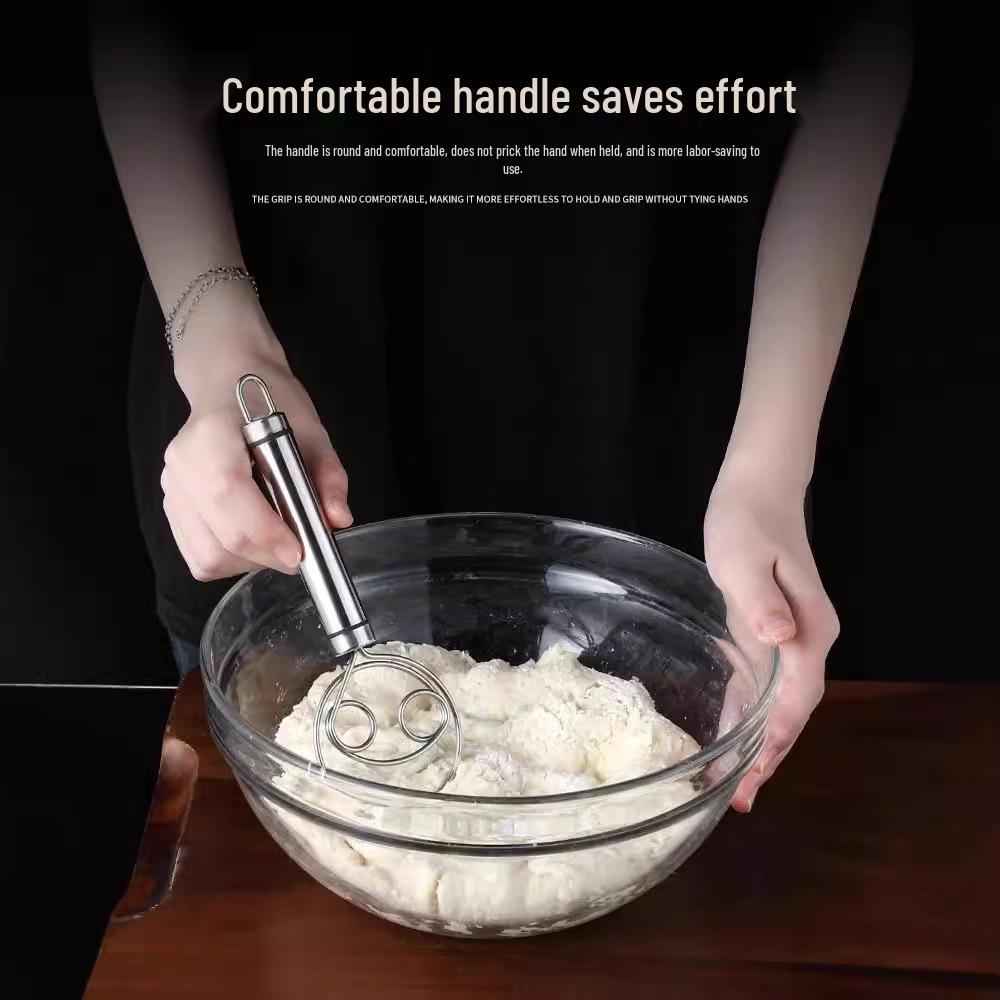 Ручной миксер для теста из нержавеющей стали с антипригарным покрытием