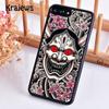 Krajews Japanese Oni Hannya Demon Mask cool Phone Case For iPhone 17 Air 16 15 14 plus 11 12 13 pro max coque