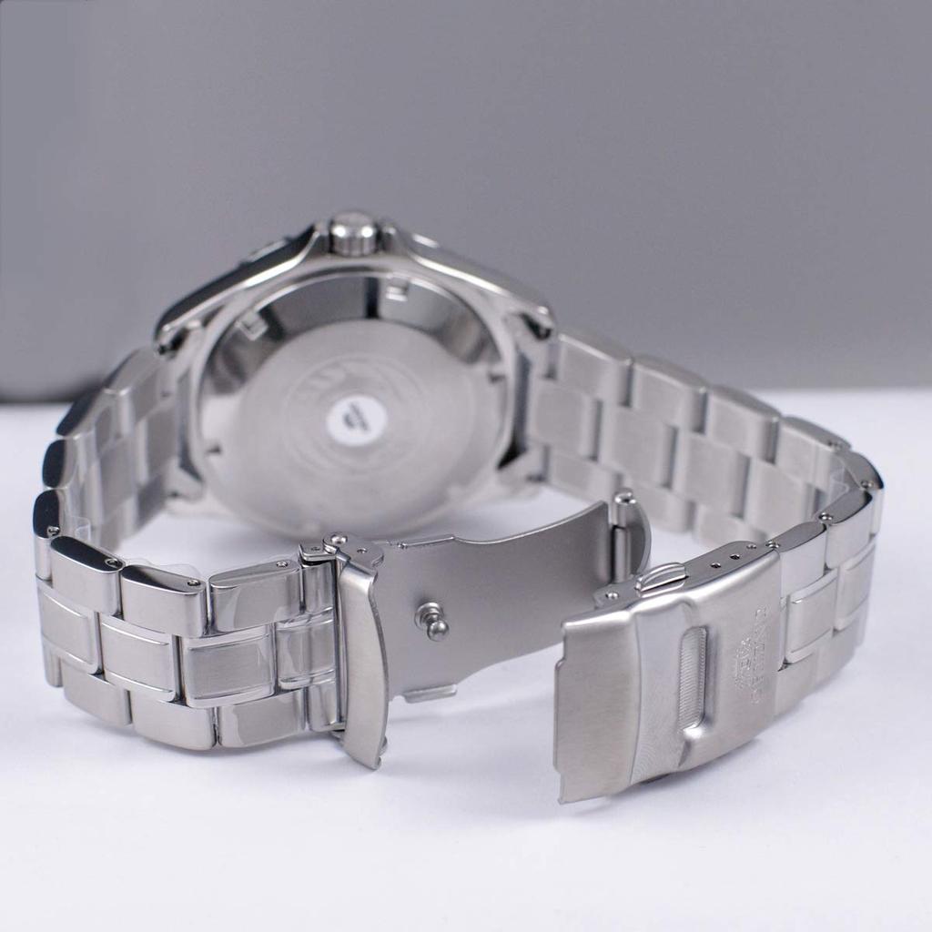 Orient Автоматические дайверские часы Ray Raven II FAA02004B9 Мужские Серебристая нержавеющая сталь 43 мм 200 м