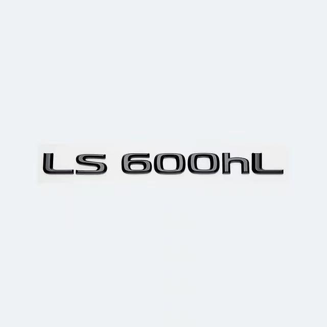 Front or Side or Rear Trunk Badge ABS Sticker For Lexus F SPORT LS LS350 LS400 LS460 LS460L LS500 LS500h LS600hL badge stickers