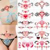 10/20 Pcs Tatoo Sex Waterproof Temporary Tattoos Womb  Fake Tattoos Stickers