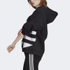 adidas Оригиналы Толстовка с логотипом Trefoil Женская Размер L Американский стиль Свитшот Женские толстовки Черный FS1308