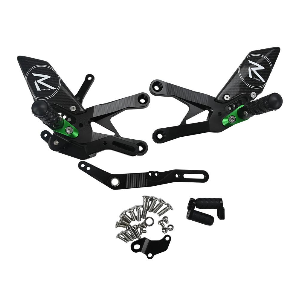 FOOTBOARDS For YAMAHA YZF-R1 2015-2024 Rear Sets Heighten Pedal Adjustable Rearsets FootPegs Shift Lever Brake Kit