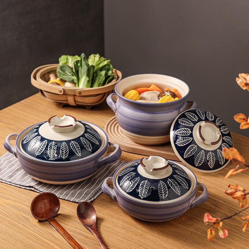 High-Temperature Ceramic Casserole Pot