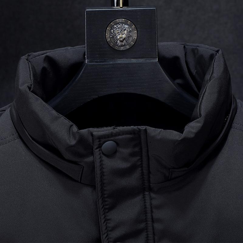 Большие размеры L-7XL, осенне-зимний мужской жилет с капюшоном, новые повседневные куртки без рукавов для мужчин, теплые парки