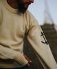 Geonjiulleunseu Crewneck Wholegarment Sweater - Aran