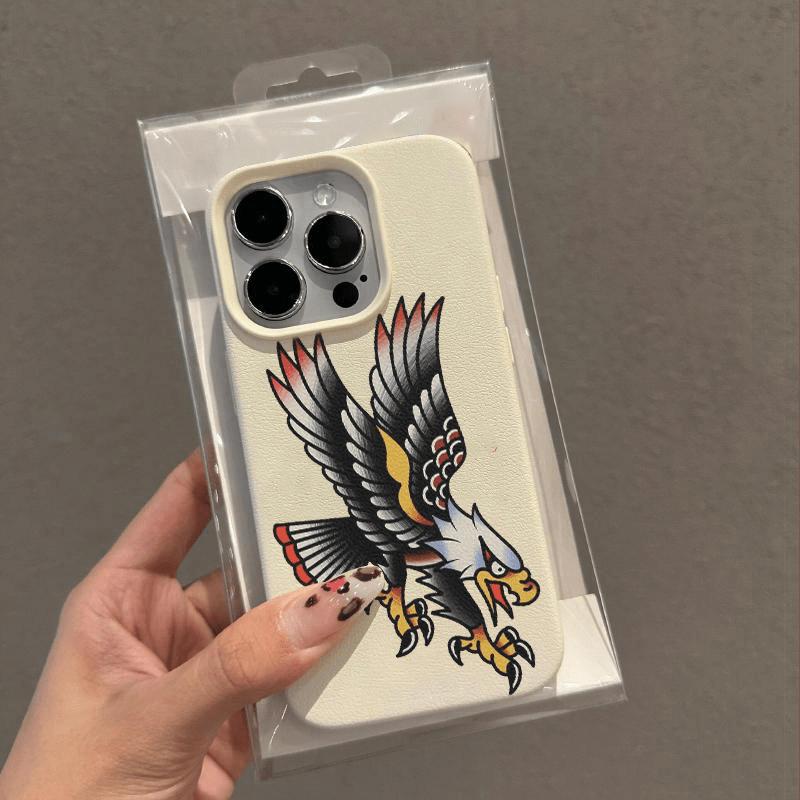 Чехол для телефона с дизайном в виде татуировки, подходит для iPhone 17 16 15 14 13 12 11 Pro/Max/Plus, противоударная задняя крышка