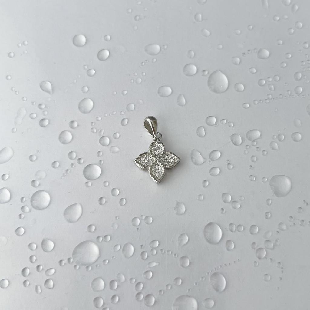 Серебряная подвеска с фианитами (2142553)