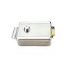 DV12V Left Side or Right Side Opening Double Cylinder Apartment Door Electric Rim Lock