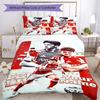 Arsenal Football Player Customized Name Bed CoverBed Suitable for Bedrooms Breathable Duvet Cover Home Decor Birthday Christmas Gift Idea