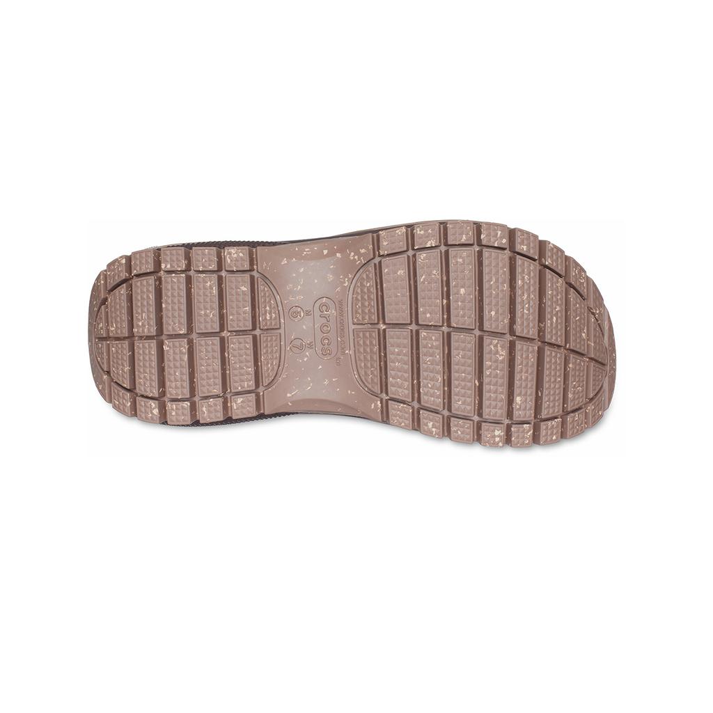 Crocs Классические легкие колесные сандалии на толстой подошве женские латте