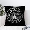 GGunsS N Roses Cushion Cover Inches Farmhouse Decor Home Throw Pillow Covers for Couch Decorations