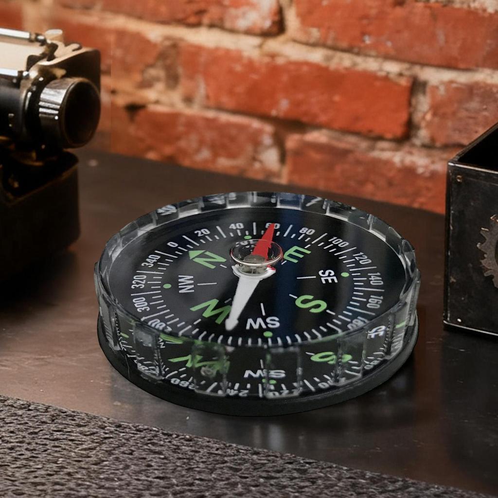 Small Waterproof Hiking Compass Multifunctional Sighting Navigation For Survival Traveling Mountaineering Boating Outdoor Sport