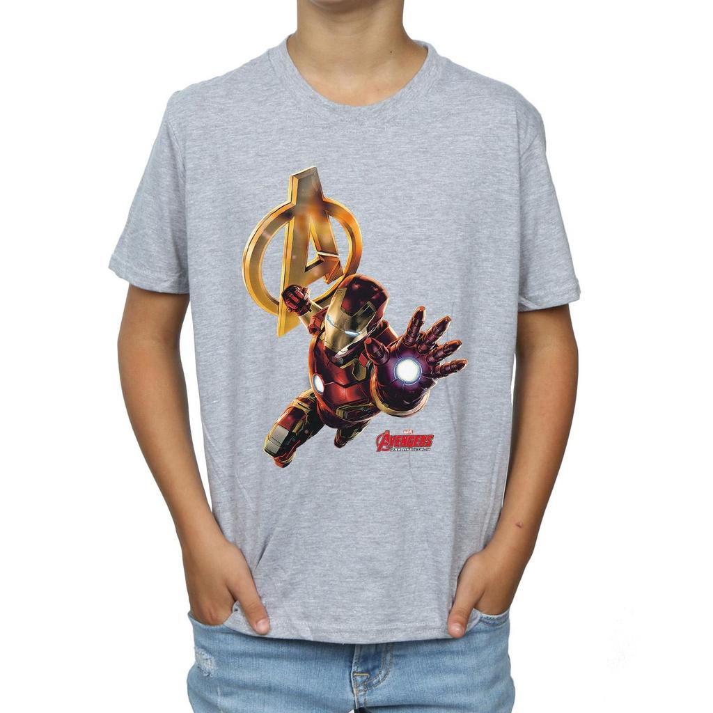 Marvel Boys Iron Man Pose T-Shirt