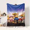 Paw Patrol Adventure Flannel Blanket Throw Blanket Soft Warm Sofa Bed Camping Home Decor Unique Christmas Gift C922489