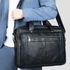 Портфель мужской из высококачественной кожи, деловая 16-дюймовая сумка из коровьей кожи, мужская официальная сумка для компьютера