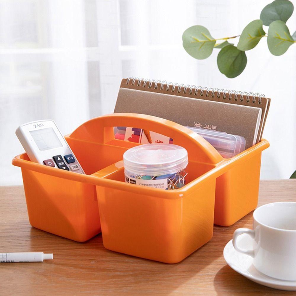 Desktop Organizer Desk Storage Box Basket Multifunctional Art Marker Organizer  Stationery