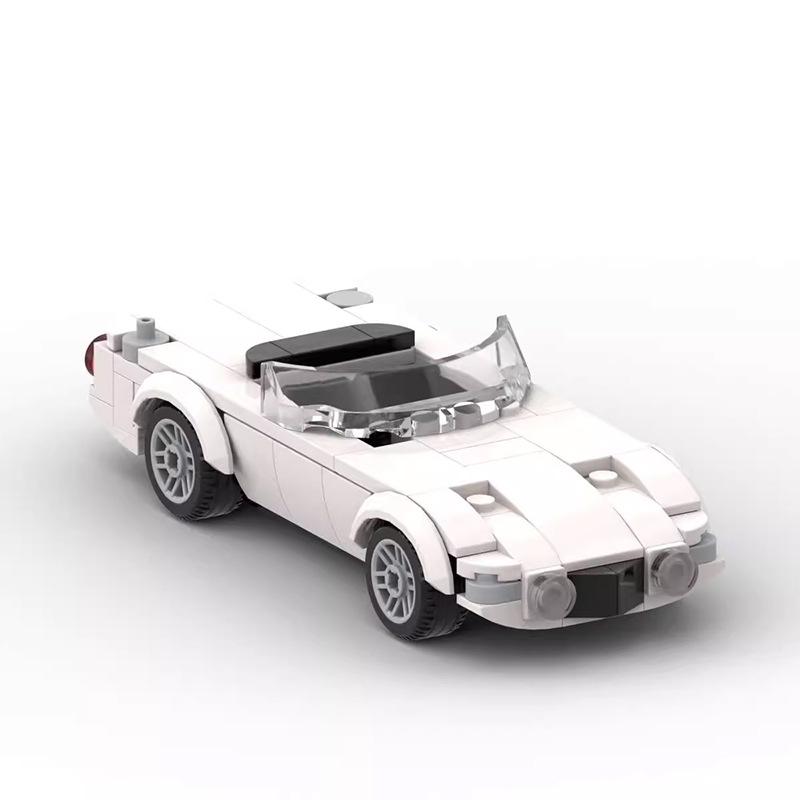 Small Particle Building Blocks MOC Fengtian 2000GT Children's Assembled Car Model Toy Set Ornaments