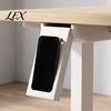 Digital Detox Container under Desk Phone Holder, 3D Printed Hidden Smartphone Storage for Tabletop Isolation Case Office Home Desk, Universal Flip Up