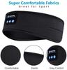 Высококачественная Bluetooth Музыкальная Маска для Сна Повязка на Голову Стереозвук Черный Серый Красный Синий