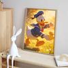 disney donald duck with yellow duckling diamond painting full diamond art kit handmade diy home decoration gift