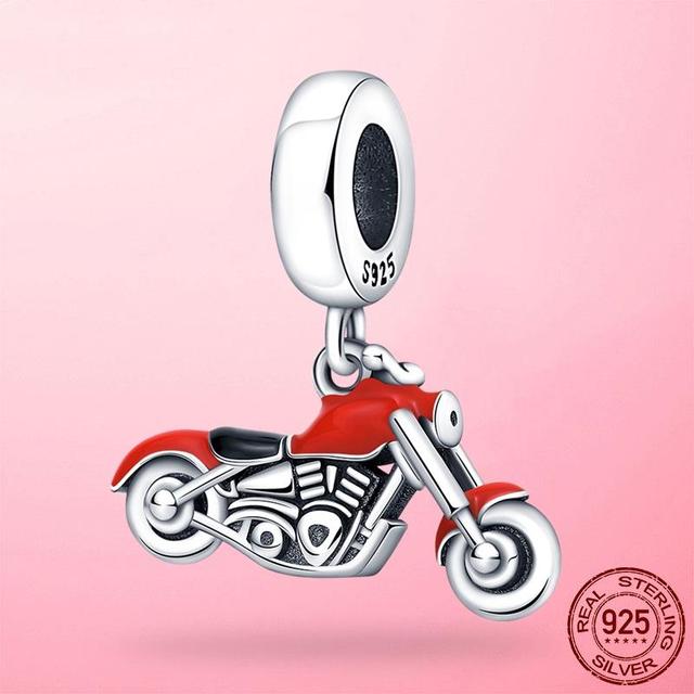 Sport Love Dangle Charm Fit Bracelet Necklace 925 Sterling Silver Skate Shoes Football Beads Pendant 925 Silver Original Jewelry