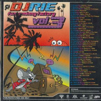 Микс CD DJ RIE Funnyminny Factory Vol.3 НЕТ НЕ НА ЛЕЙБЛЕ Япония Японская Клубная Танцевальная Б/У