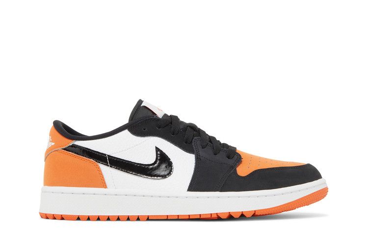 Men's Sneakers Nike Jordan 1 Retro Low Golf Shattered Backboard Starfish/Black-White