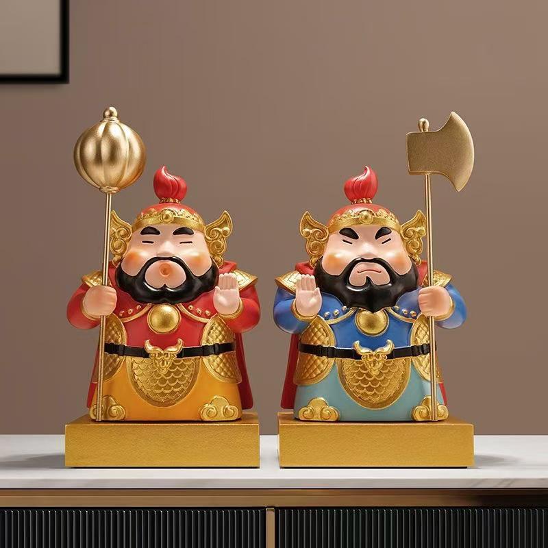 Украшение 'Боги Фортуны и Богатства' для декора гостиной и в подарок на новоселье