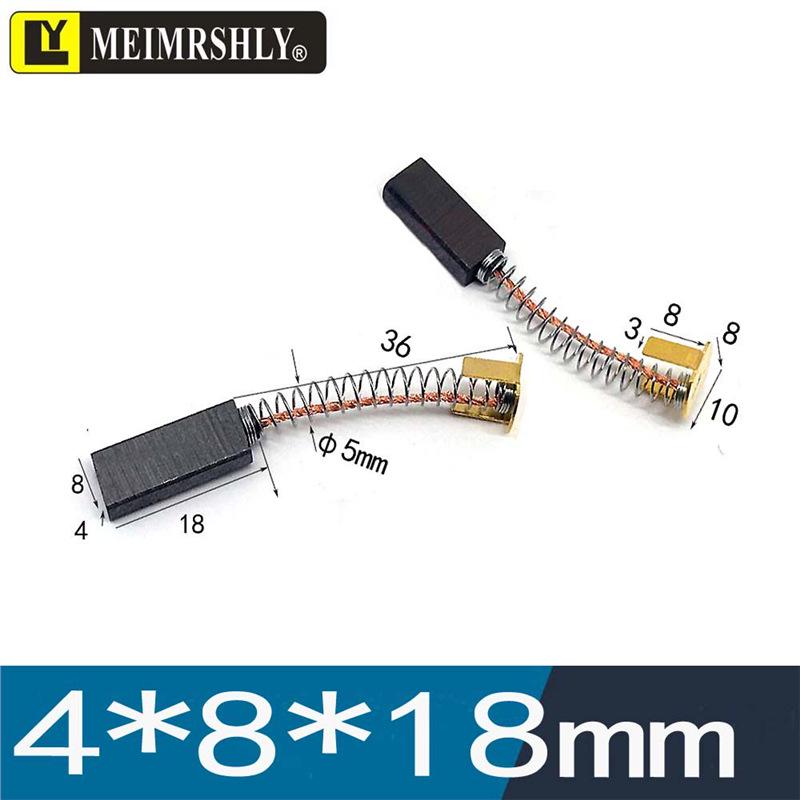 051# High-Quality Electric Drill & Grinder Carbon Brushes - 5x8x13mm Power Tool Accessories