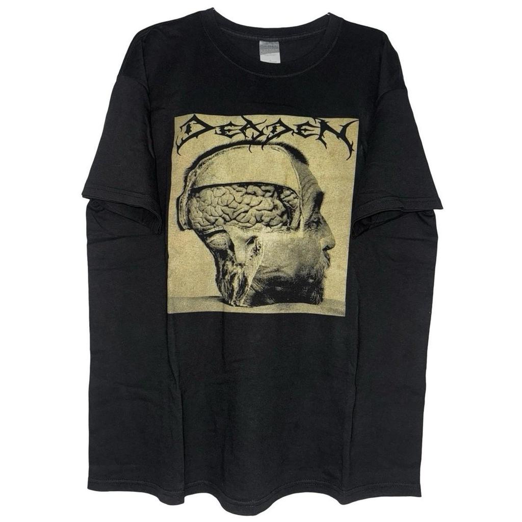 Vintage Old 1990s Musik Head D3ath-Den For Fans Concert Black Unisex All Size T Shirt and kids T-Shirt S-5XL