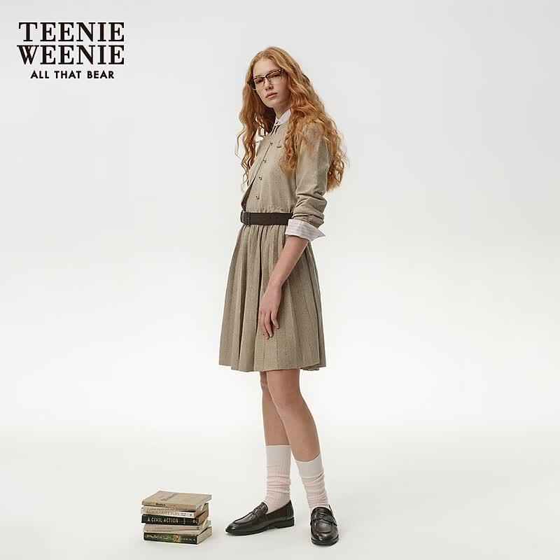 Teenie Weenie Bear Simple Midi Dress
