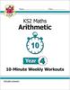 Книга KS2 Year 4 Maths 10-Minute Weekly Workouts: Arithmetic