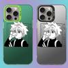 Чехол для телефона Silver Hunter X Killua для iPhone 15 14 13 8 11.