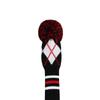 Scott Edward 4 Piece Knit Golf Head Cover Set Handcrafted for Driver and Lane Woods with Long Neck Golf Club Head Covers In a Variety of Colors